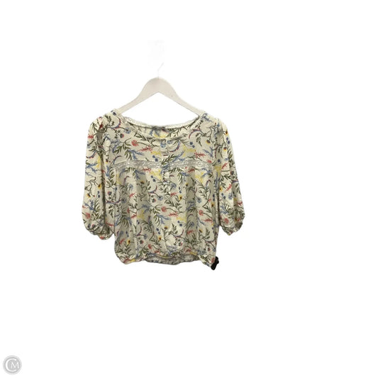 Top Short Sleeve By Falls Creek In Green, Size: M