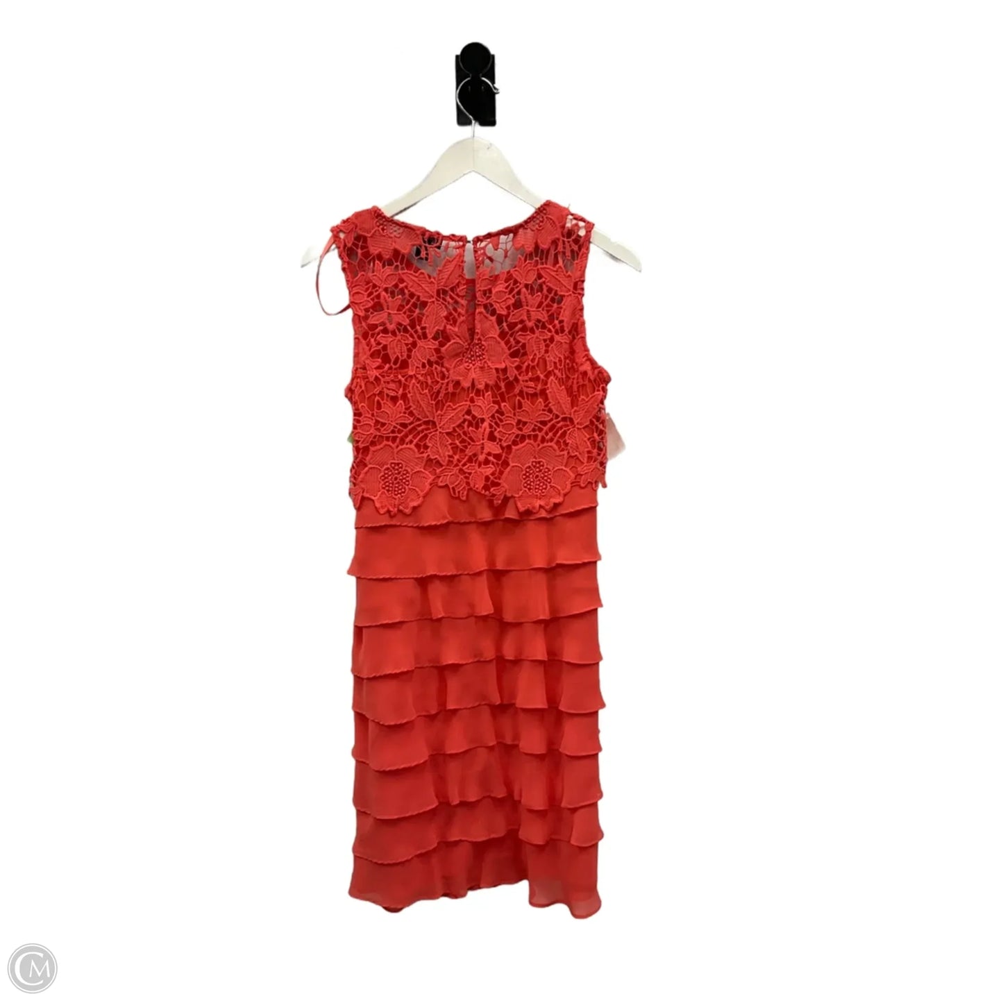 Dress Party Short By Sl Fashions In Orange, Size: 6