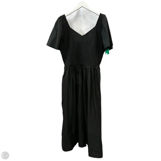 Dress Casual Midi By Lane Bryant In Black, Size: 2x