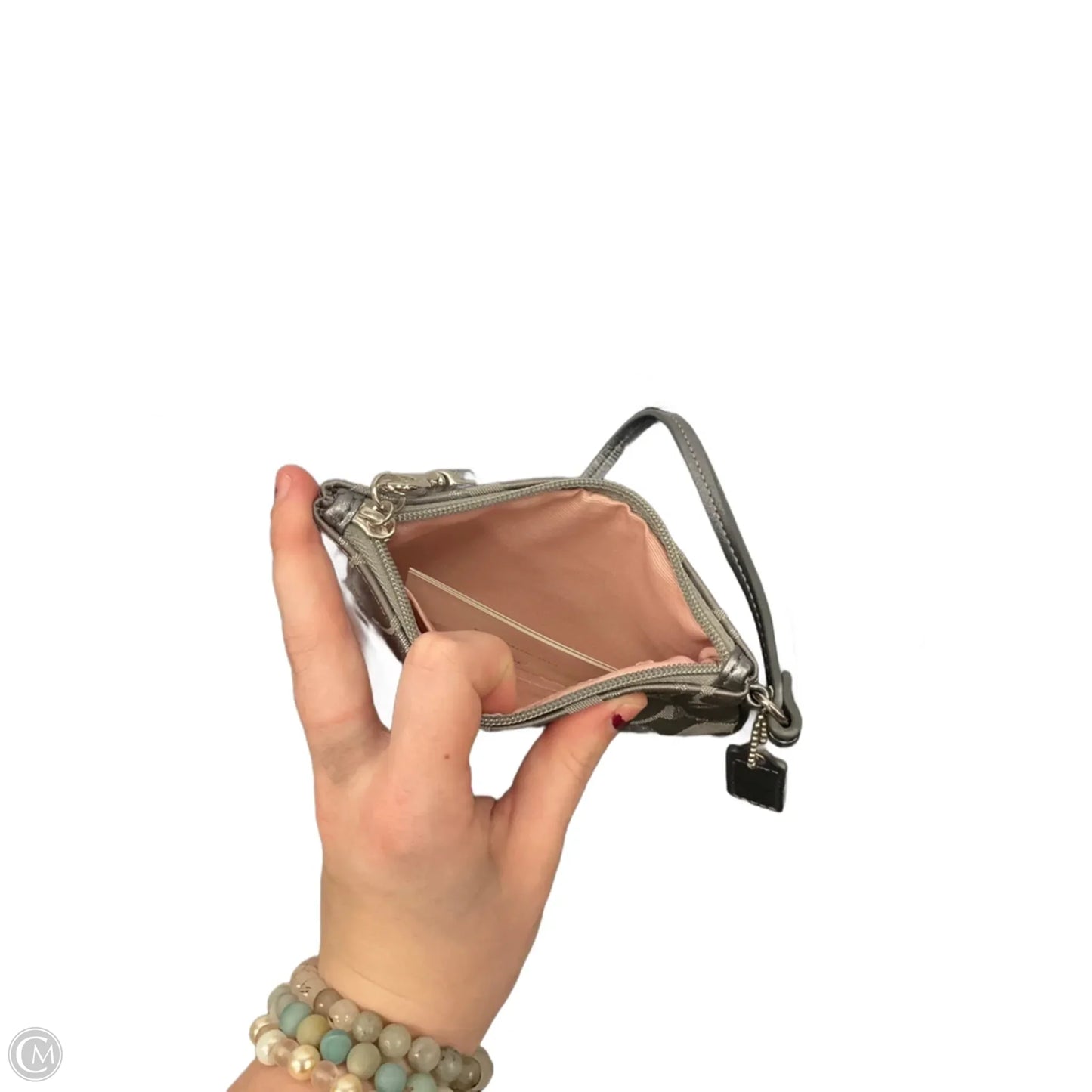 Wristlet Designer By Coach, Size: Small