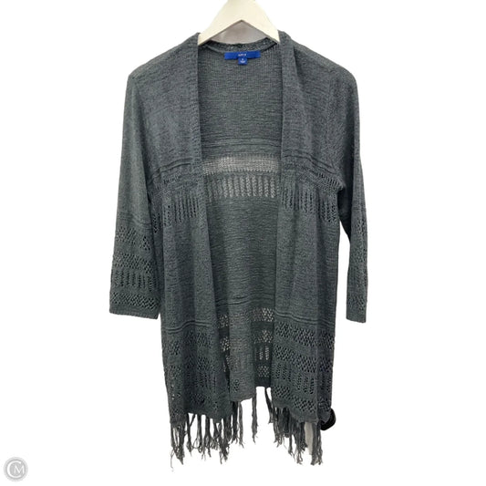 Cardigan By Apt 9 In Grey, Size: S
