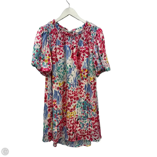 Dress Casual Short By Umgee In Multi-colored, Size: L