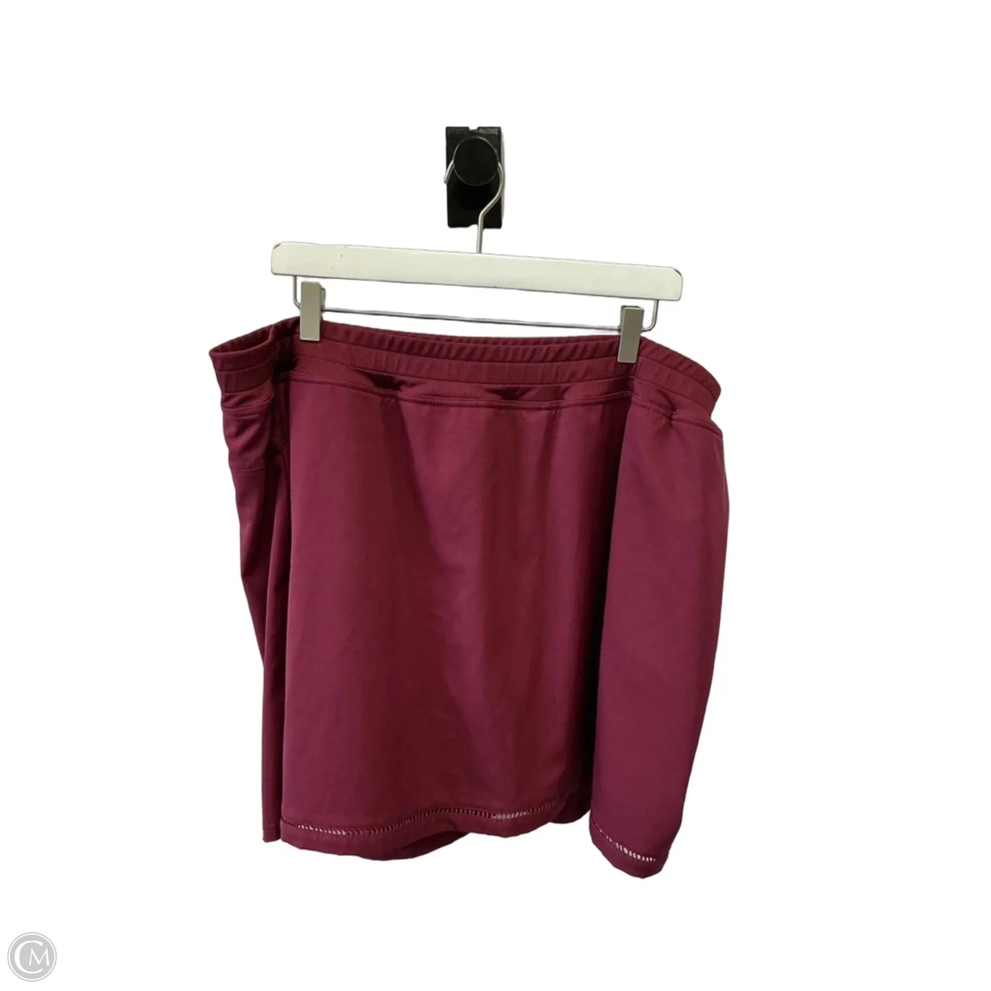 Athletic Skort By St Johns Bay In Maroon, Size: 2x