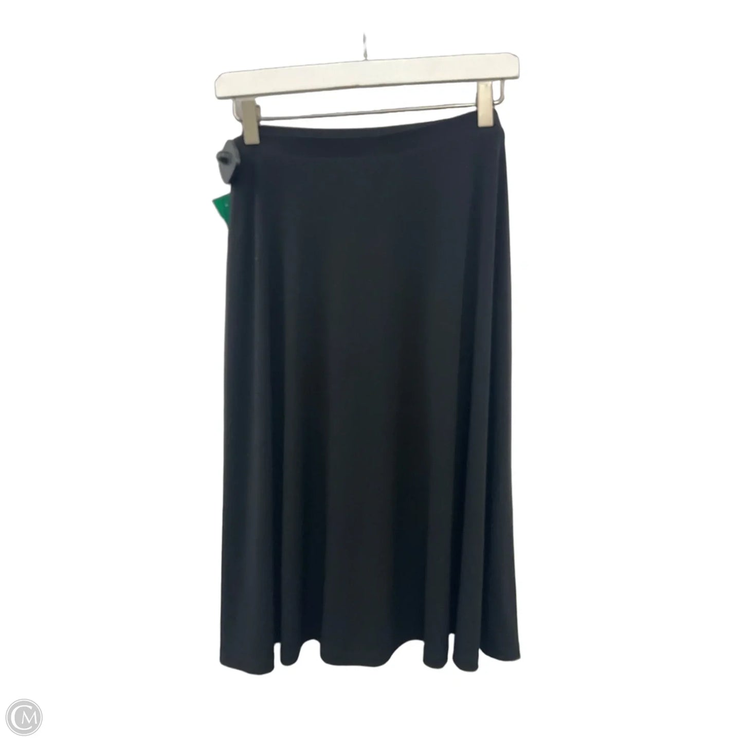 Skirt Midi By Liz Claiborne In Black, Size: 8