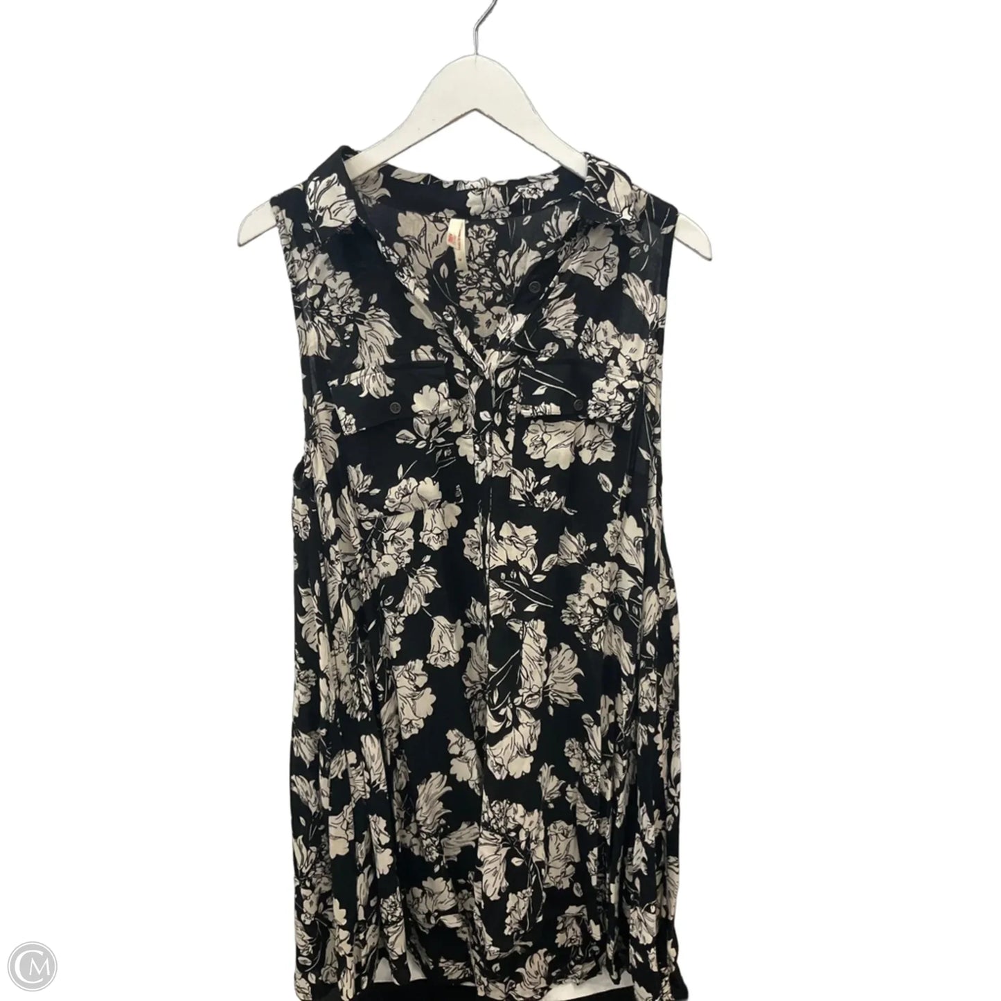 Dress Casual Short By Cme In Black & Tan, Size: M