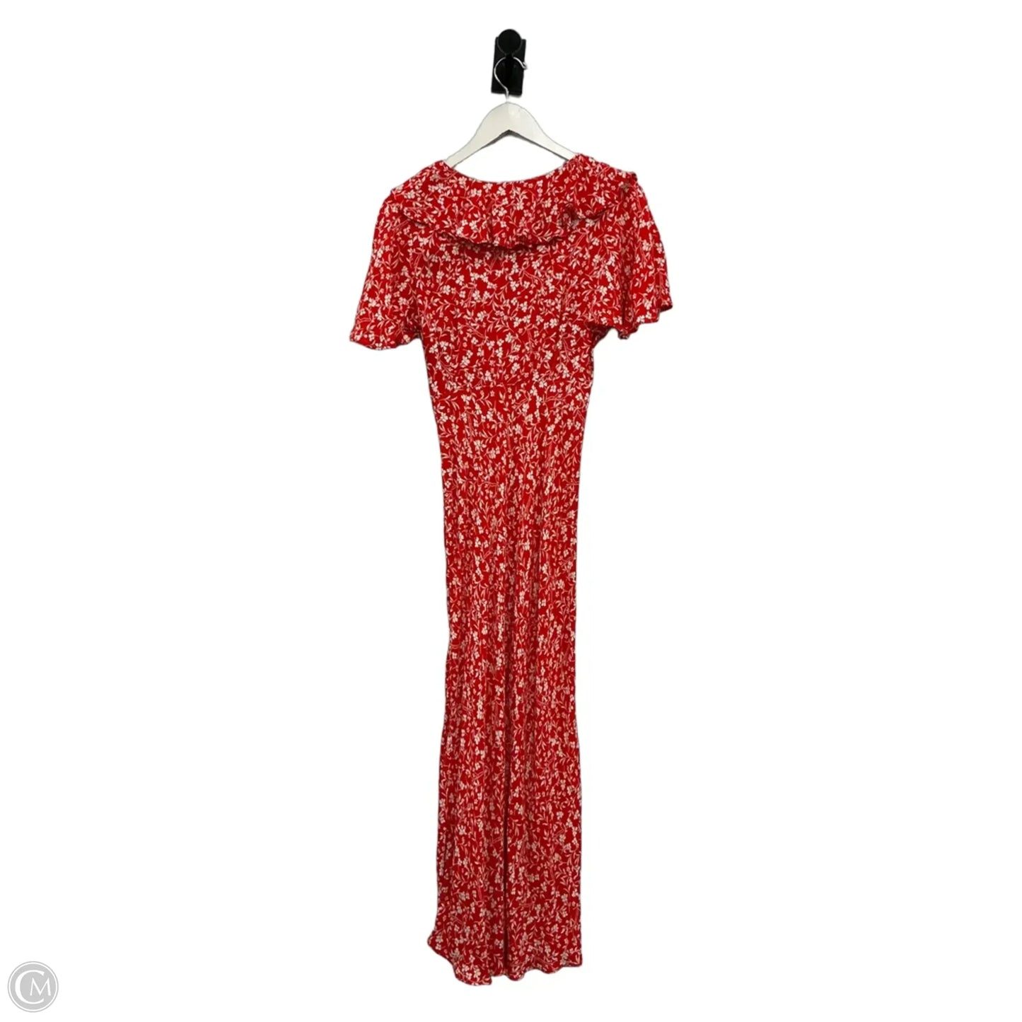 Dress Casual Maxi By A New Day In Red & White, Size: S