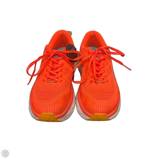 Shoes Athletic By Hoka In Orange, Size: 9
