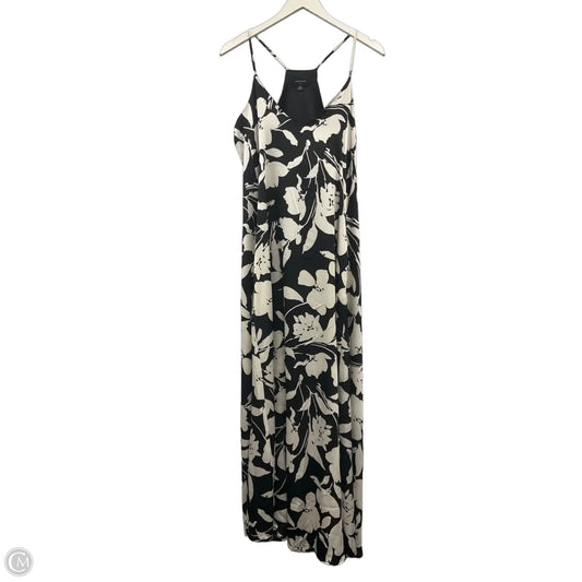 Dress Casual Maxi By Tahari In Black & White, Size: M