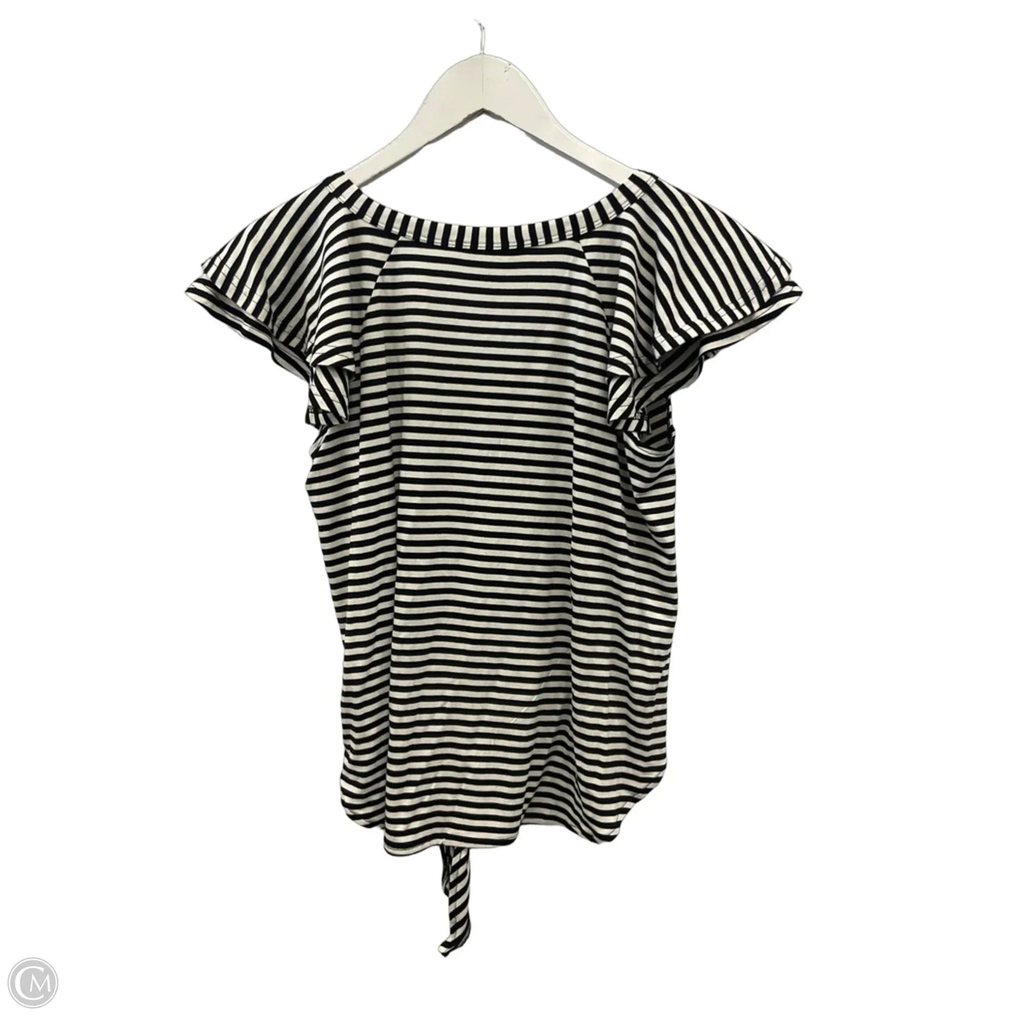 Top Sleeveless By Skyes The Limit In Black & White, Size: M