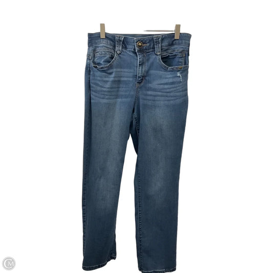 Jeans Straight By Democracy In Blue Denim, Size: 10