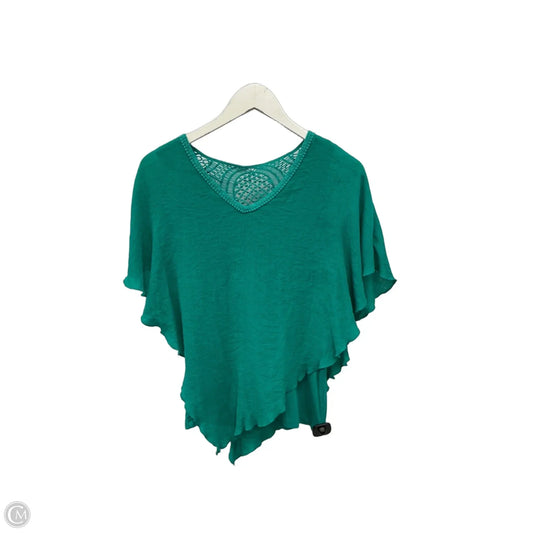 Top Sleeveless By Ab Studio In Green, Size: S