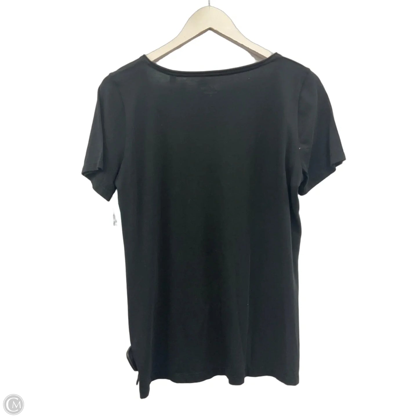 Top Short Sleeve By J. Crew In Black, Size: S