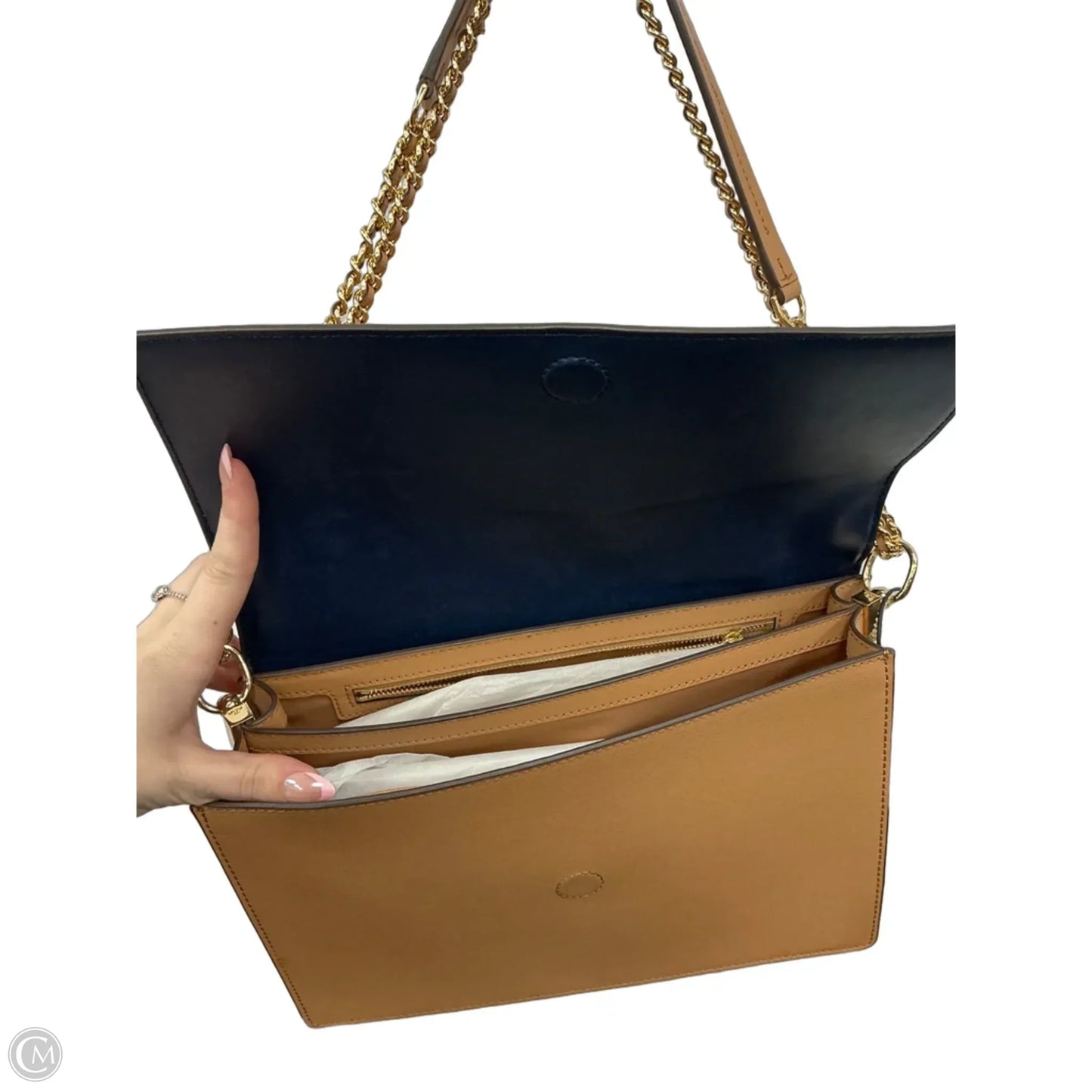 Handbag Designer By Tory Burch, Size: Large