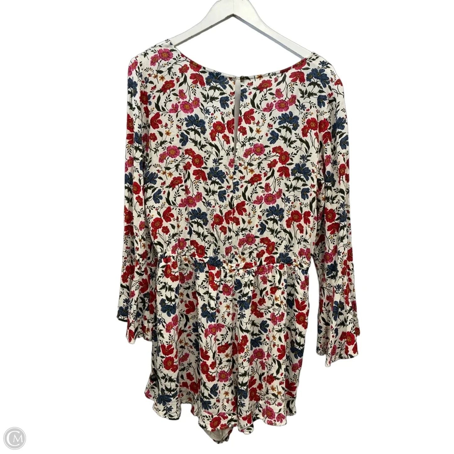 Romper By American Eagle In Floral Print, Size: L