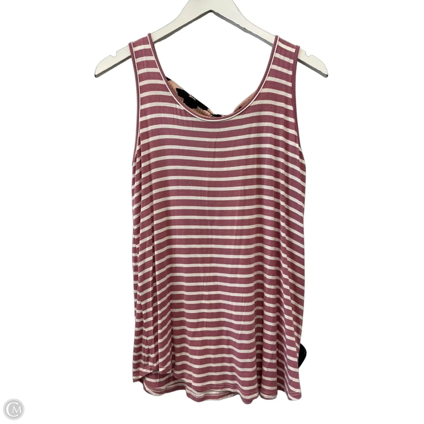 Top Sleeveless By Celeste In Pink, Size: L