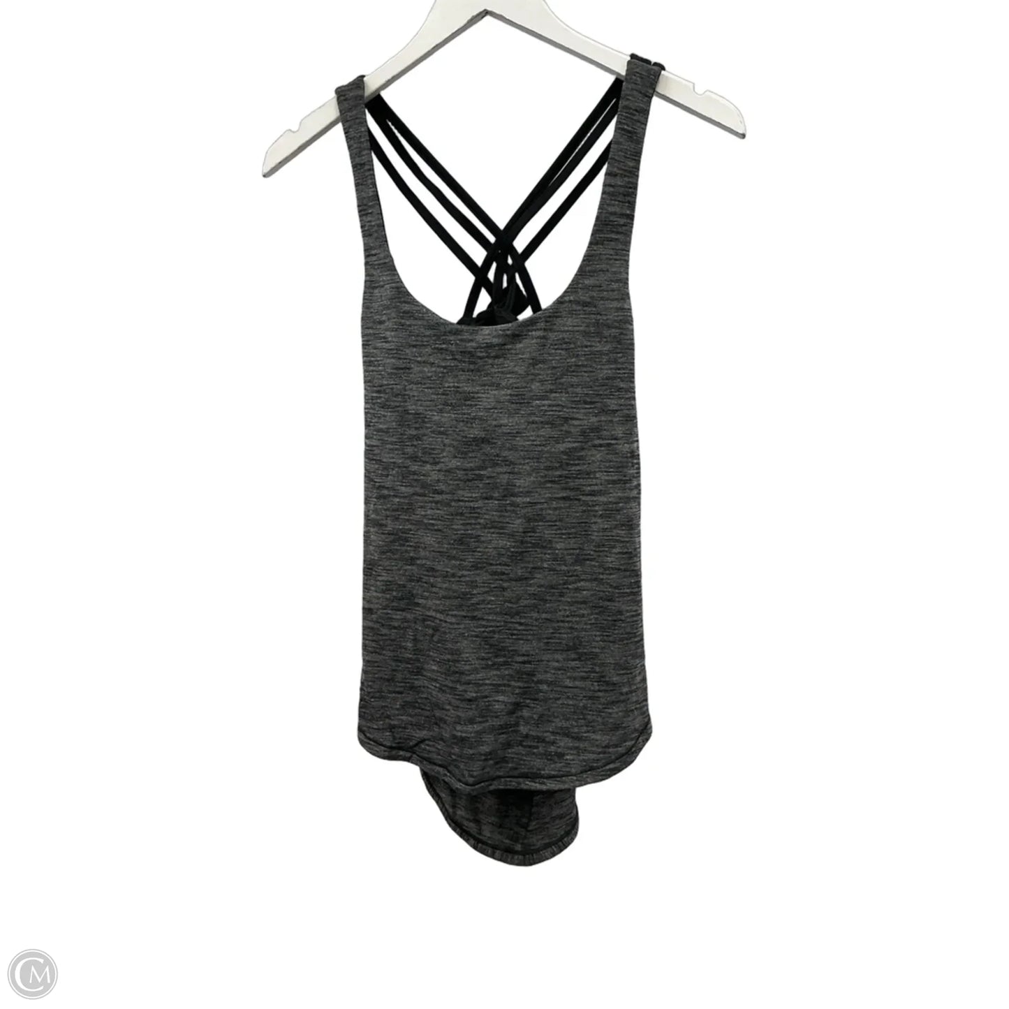 Athletic Tank Top By Lululemon In Grey, Size: S