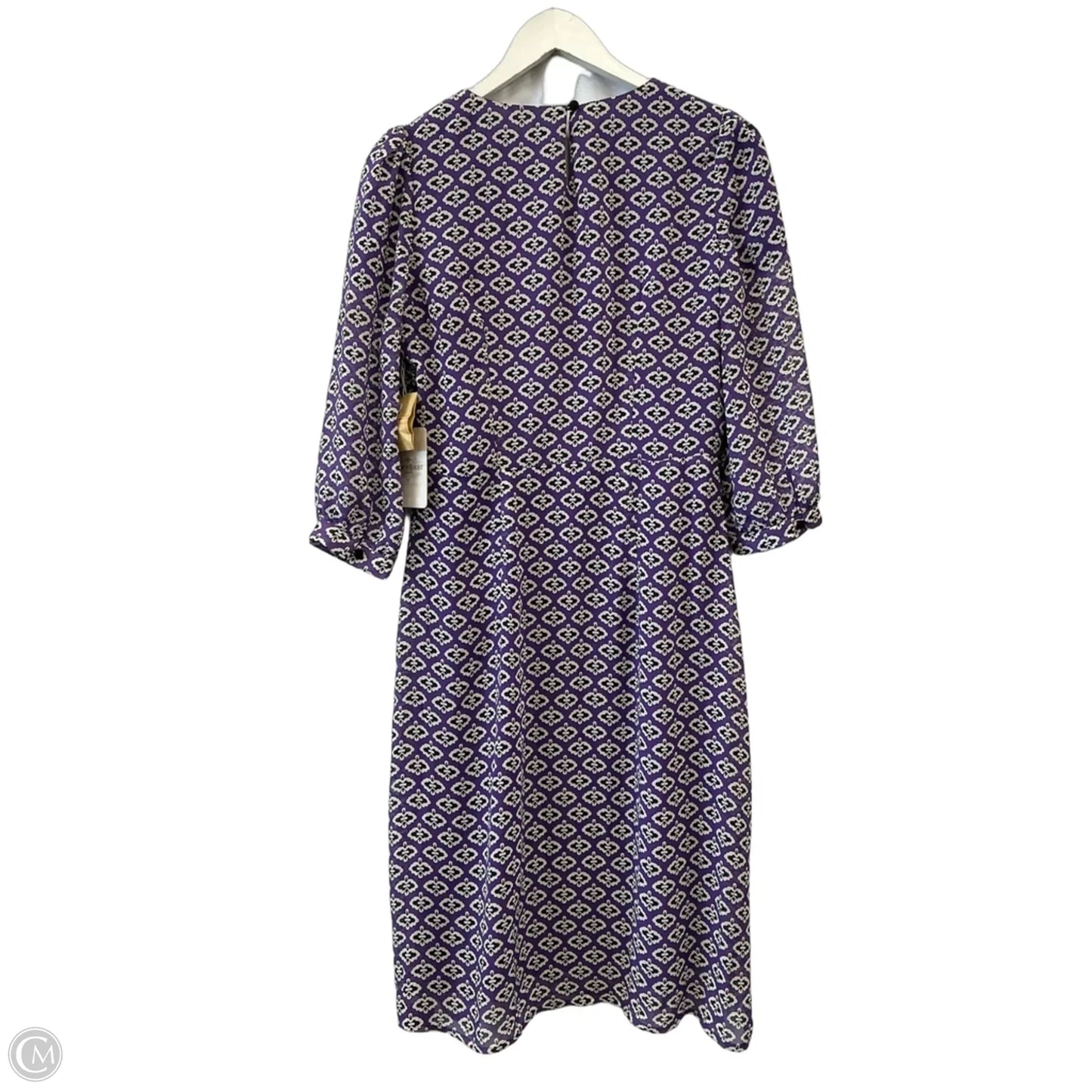 Dress Casual Midi By Downeast In Purple, Size: S