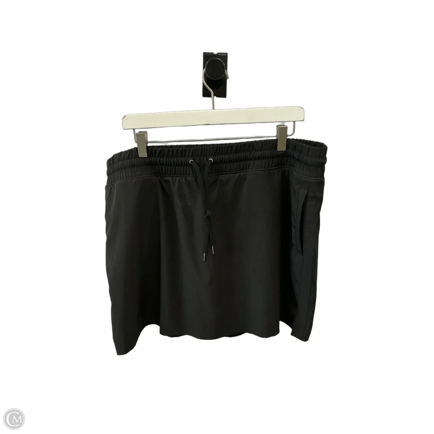 Athletic Skort By Tek Gear In Black, Size: Xxl