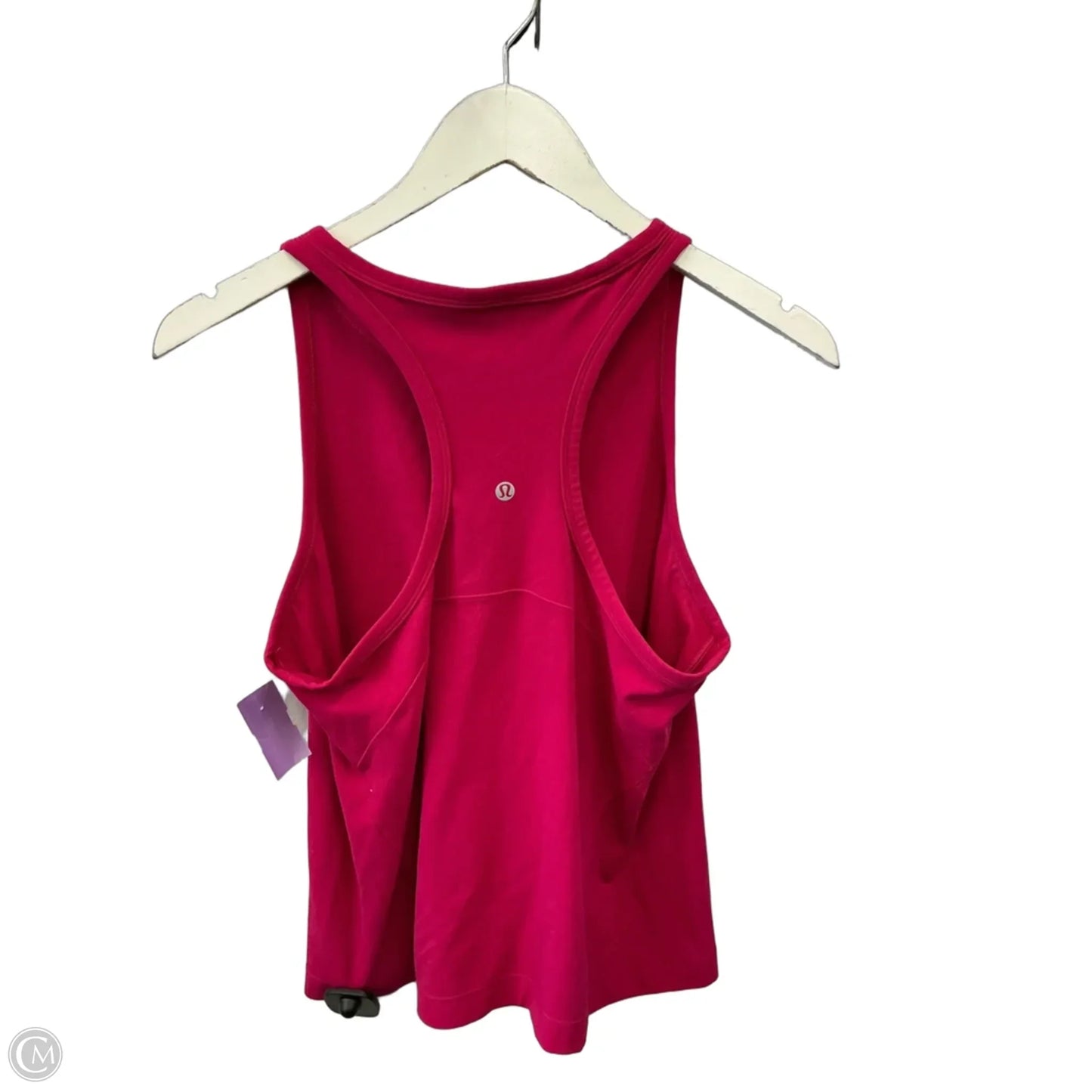 Athletic Tank Top By Lululemon In Pink, Size: M