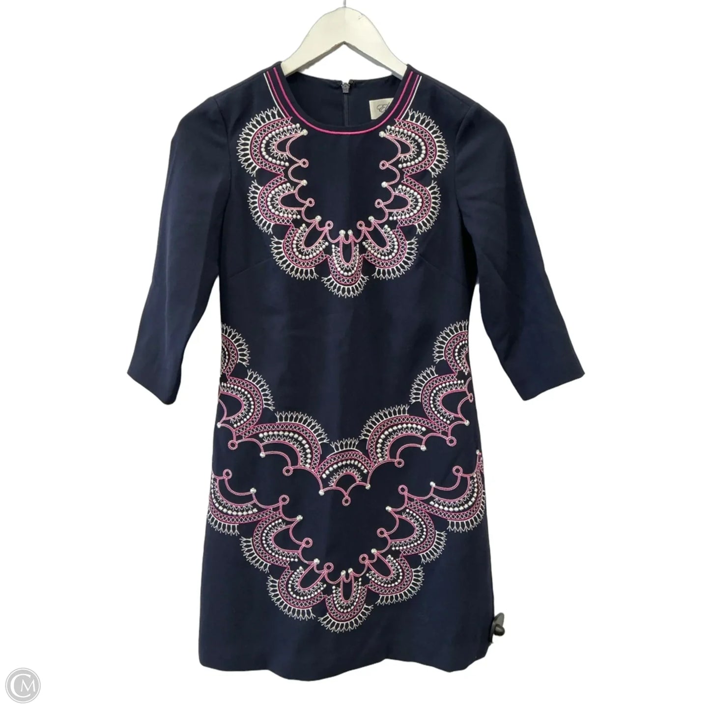 Dress Casual Short By Eliza J In Navy, Size: 0