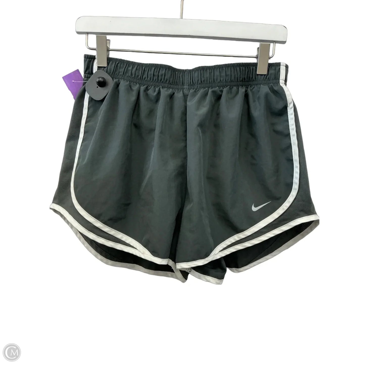 Athletic Shorts By Nike Apparel In Grey, Size: L