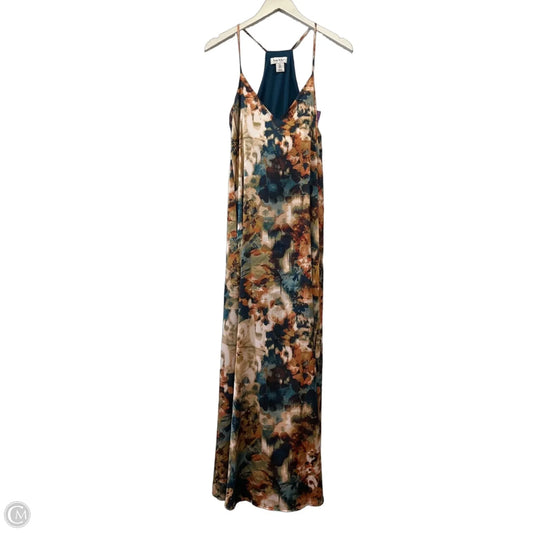 Dress Casual Maxi By Nicole By Nicole Miller In Teal, Size: S
