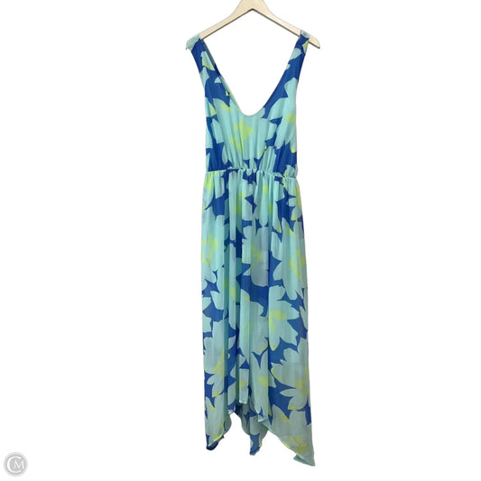 Dress Casual Midi By Lane Bryant In Aqua, Size: 2x