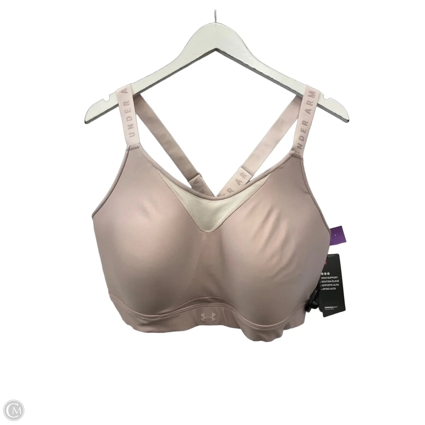 Athletic Bra By Under Armour In Purple, Size: 3x