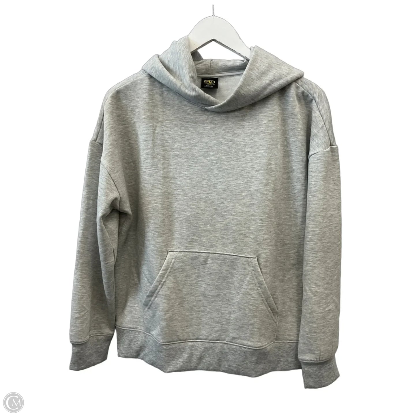 Sweatshirt Hoodie By Athletic Works In Grey, Size: M
