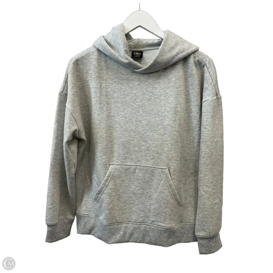 Sweatshirt Hoodie By Athletic Works In Grey, Size: M