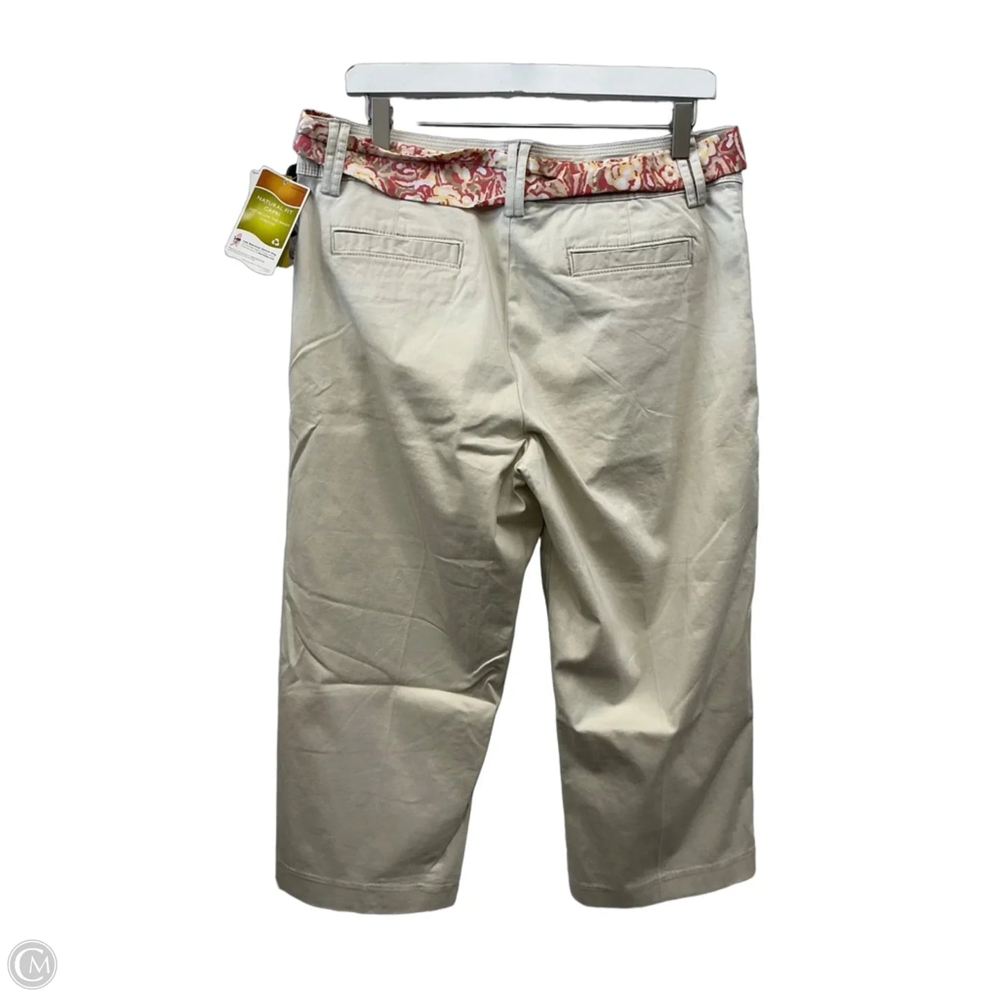 Capris By Lee In Beige, Size: 14