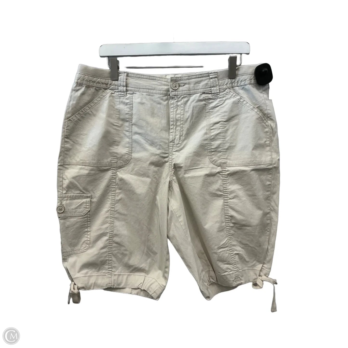 Shorts By St Johns Bay In Cream, Size: 14