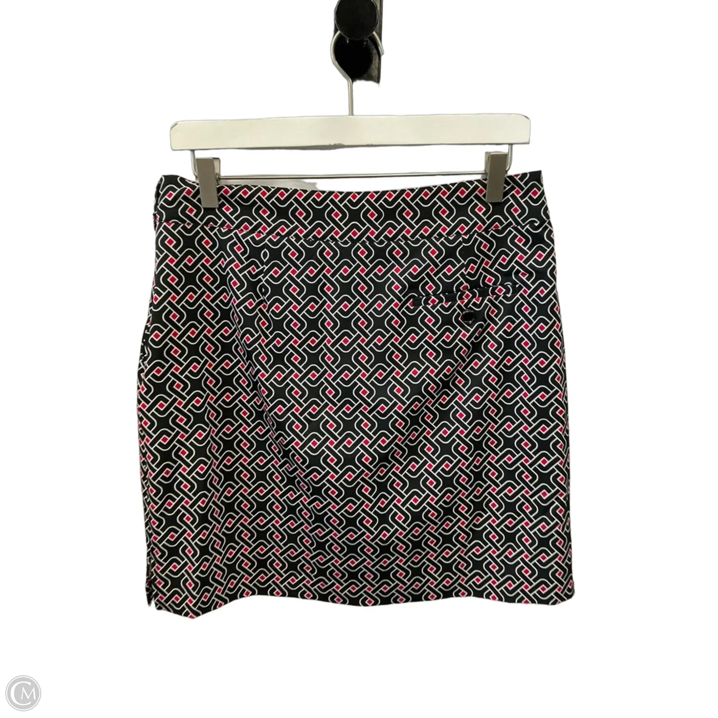 Athletic Skort By Clothes Mentor In Black & Red, Size: S