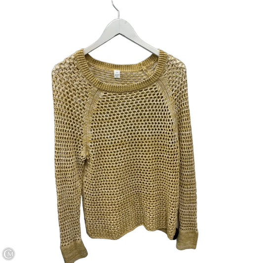 Sweater By Old Navy In Yellow, Size: L