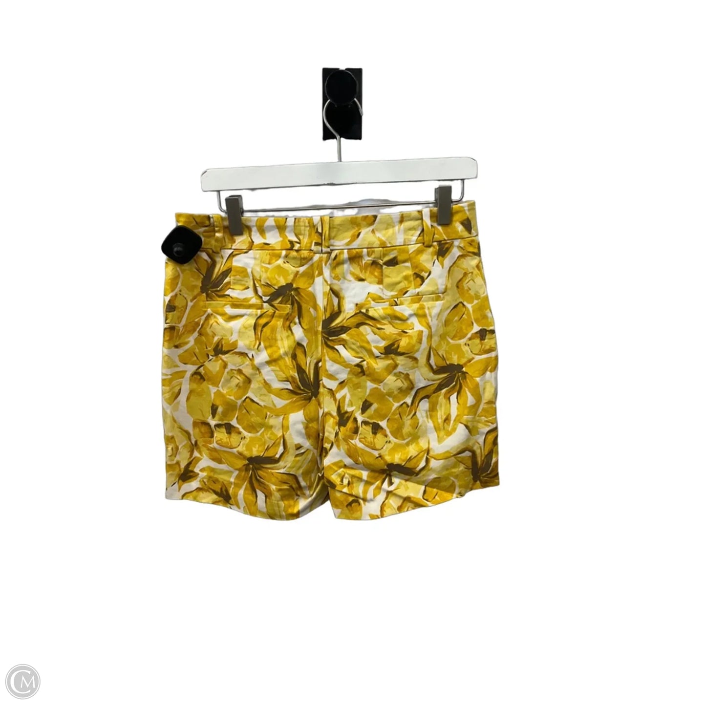Shorts By White House Black Market In Yellow, Size: 8