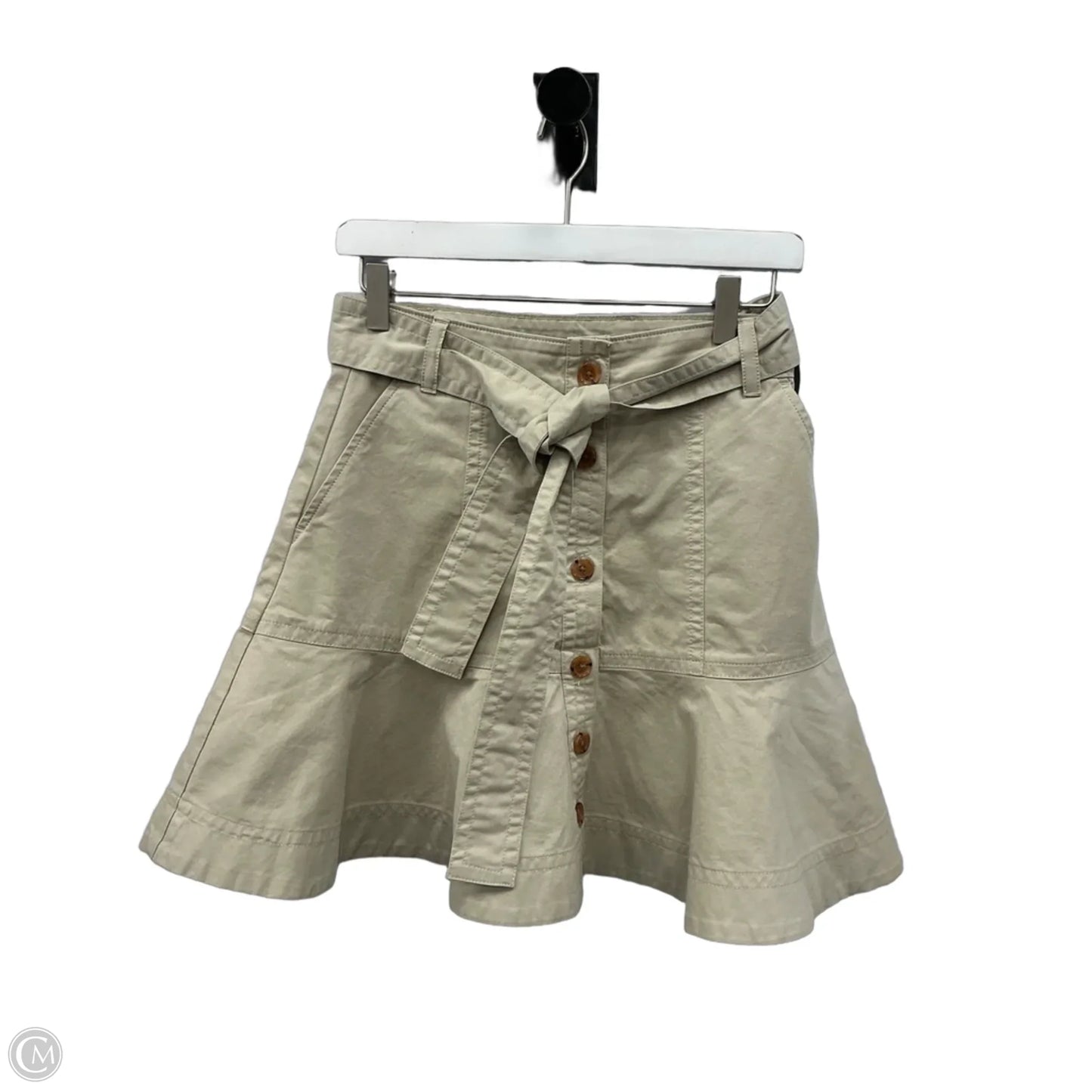 Skirt Mini & Short By Banana Republic In Beige, Size: 2