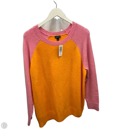 Sweater By Torrid In Orange & Pink, Size: Xl