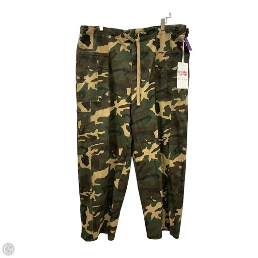 Pants Cargo & Utility By Clothes Mentor In Camouflage Print, Size: 3x