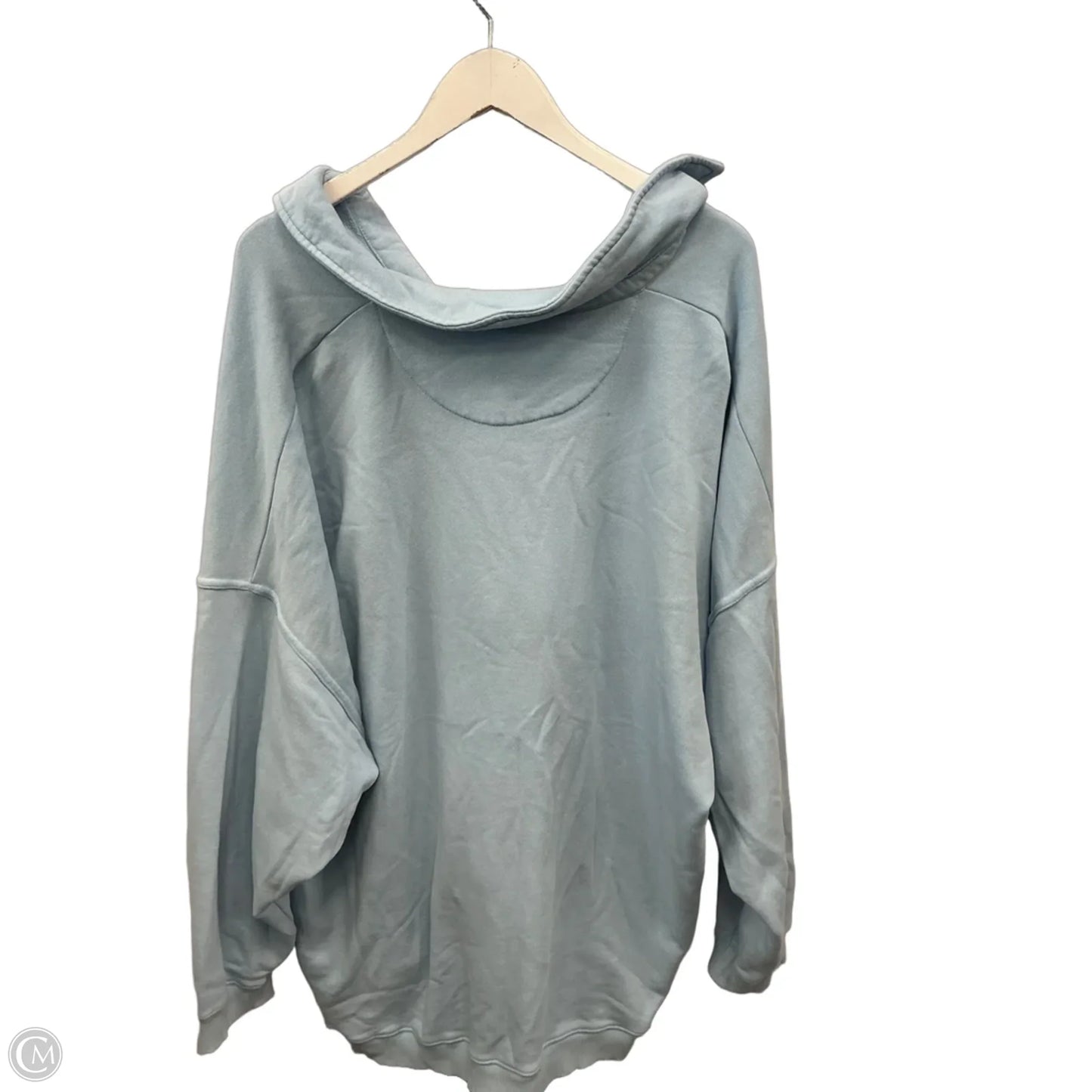 Sweatshirt Collar By Aerie In Blue, Size: Xxl