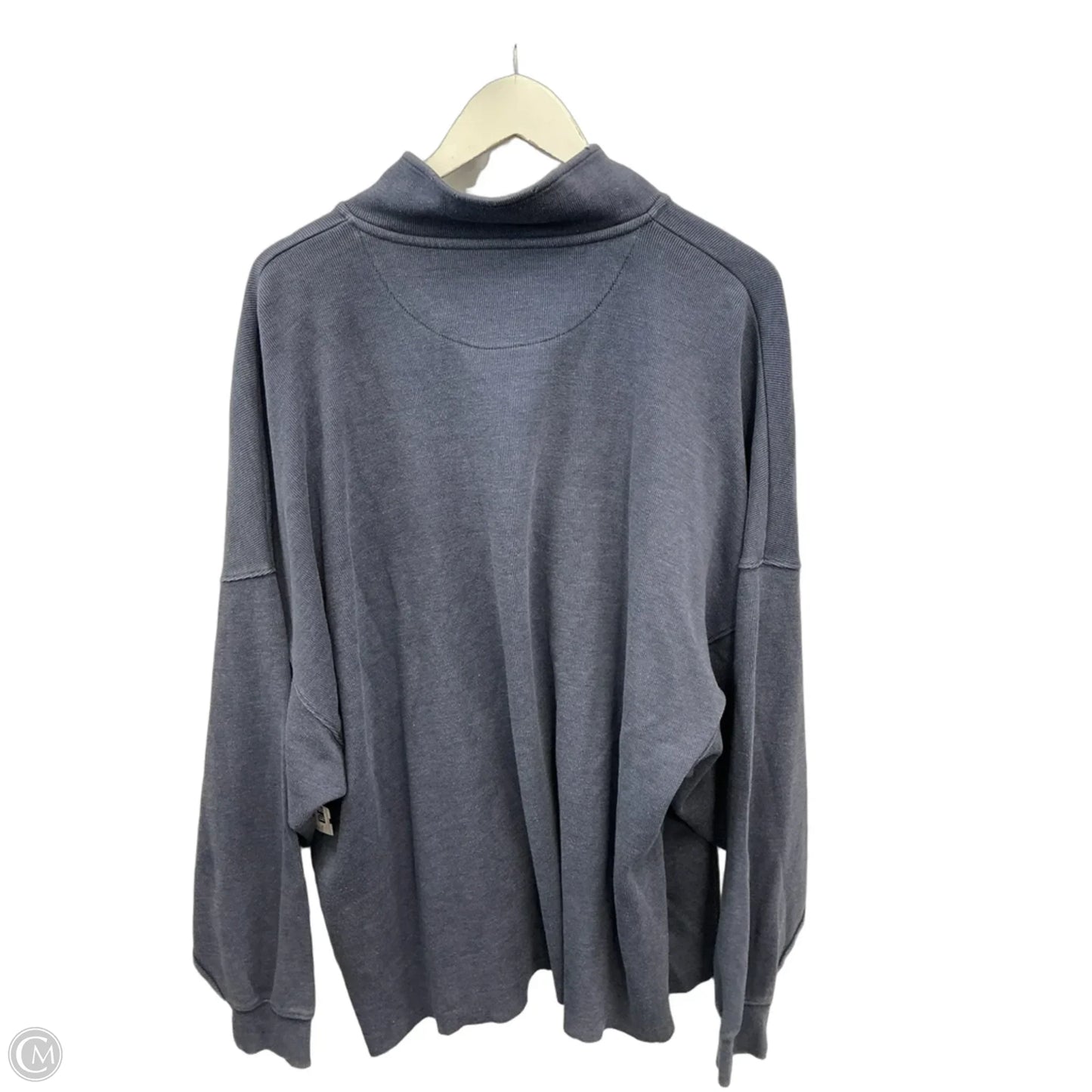 Sweatshirt Collar By Aerie In Blue, Size: Xxl