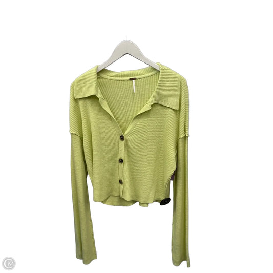 Sweater By Free People In Green, Size: L