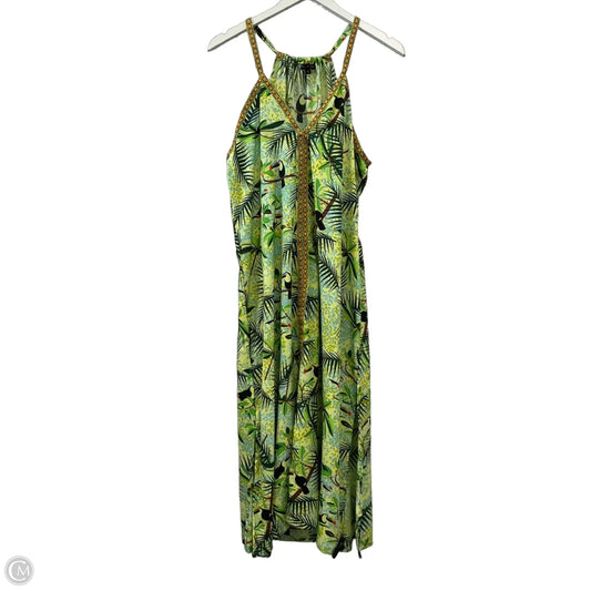 Dress Casual Midi By Clothes Mentor In Green, Size: S
