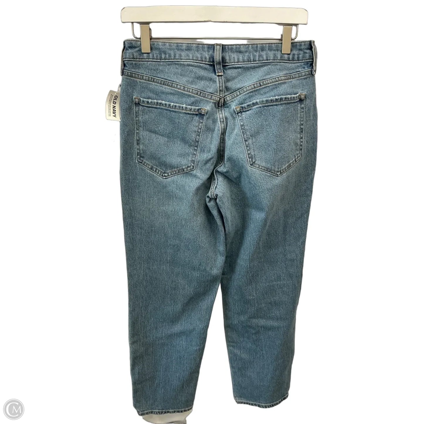 Jeans Straight By Old Navy In Blue Denim, Size: 4