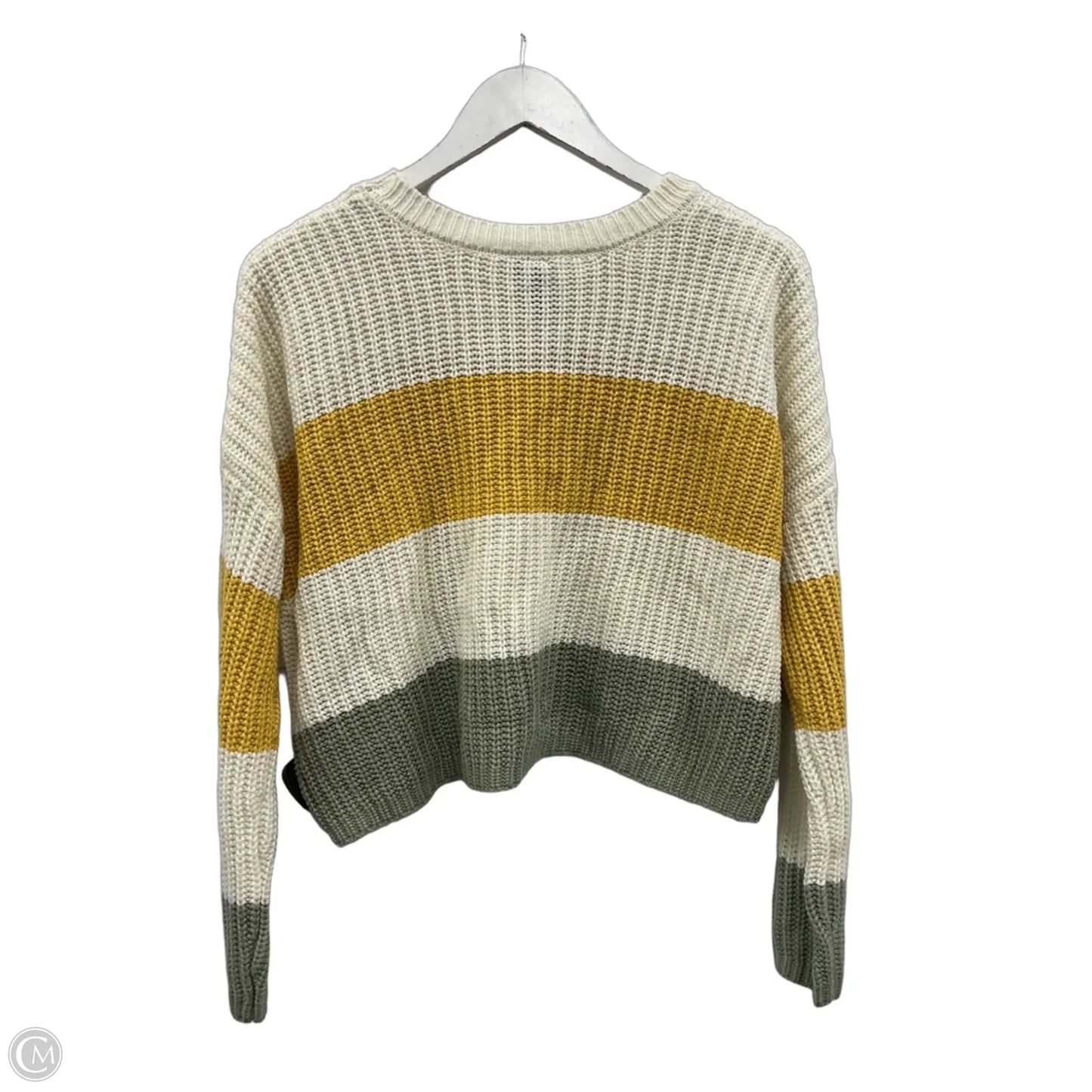 Sweater By Moon And Madison In Yellow, Size: M