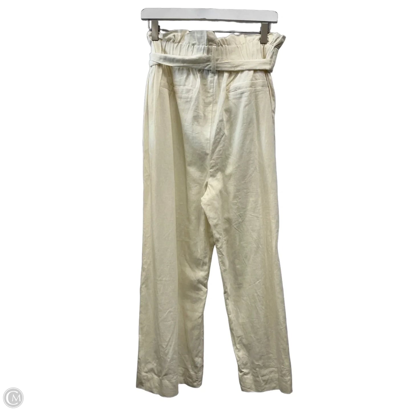 Pants Wide Leg By Ophelia Roe In Ivory, Size: L