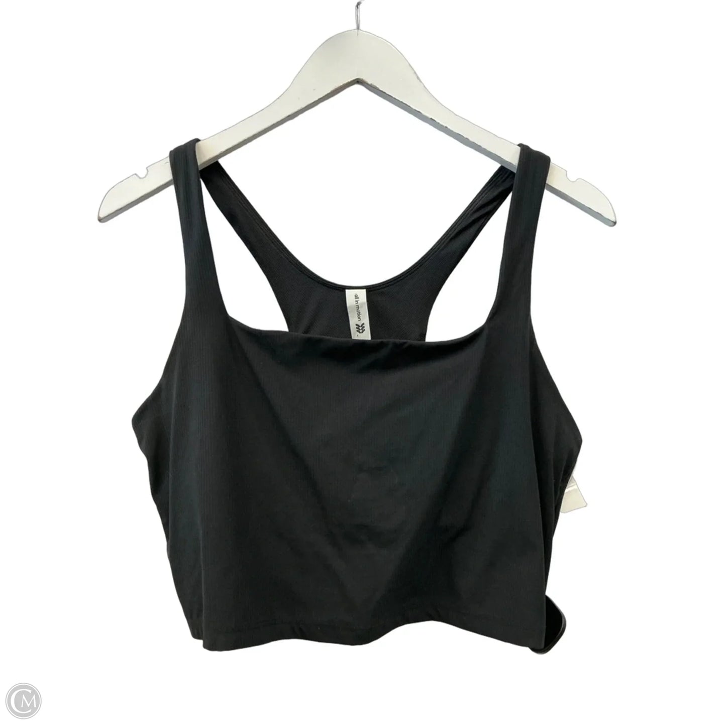 Athletic Tank Top By All In Motion In Black, Size: L