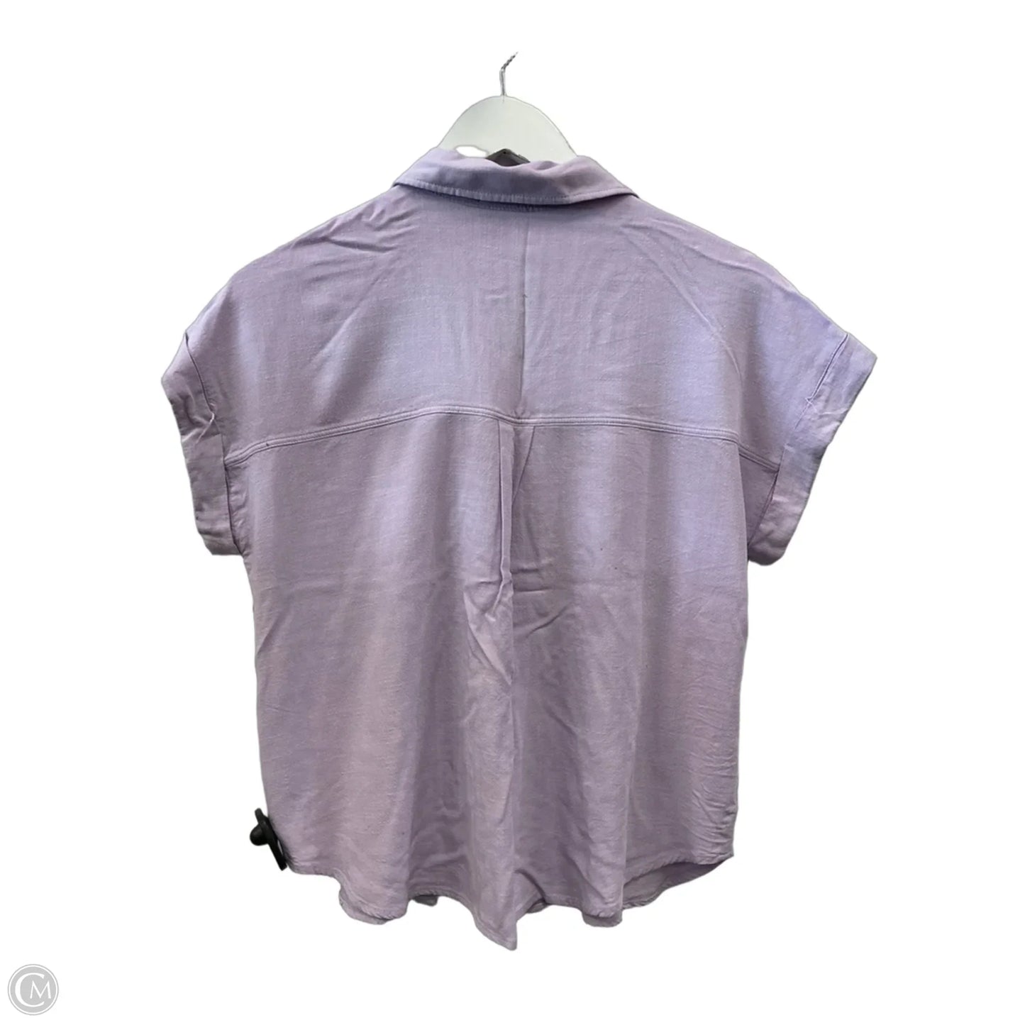 Top Short Sleeve By Be Cool In Purple, Size: M