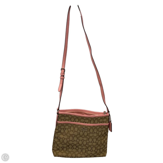Crossbody Designer By Coach, Size: Medium