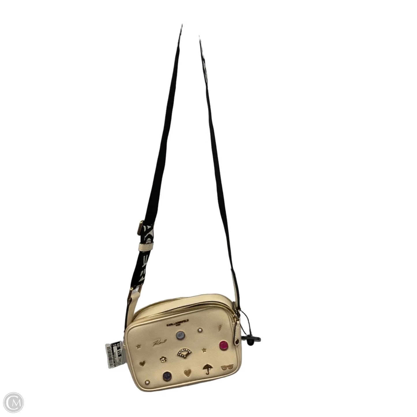 Crossbody Designer By Karl Lagerfeld, Size: Small