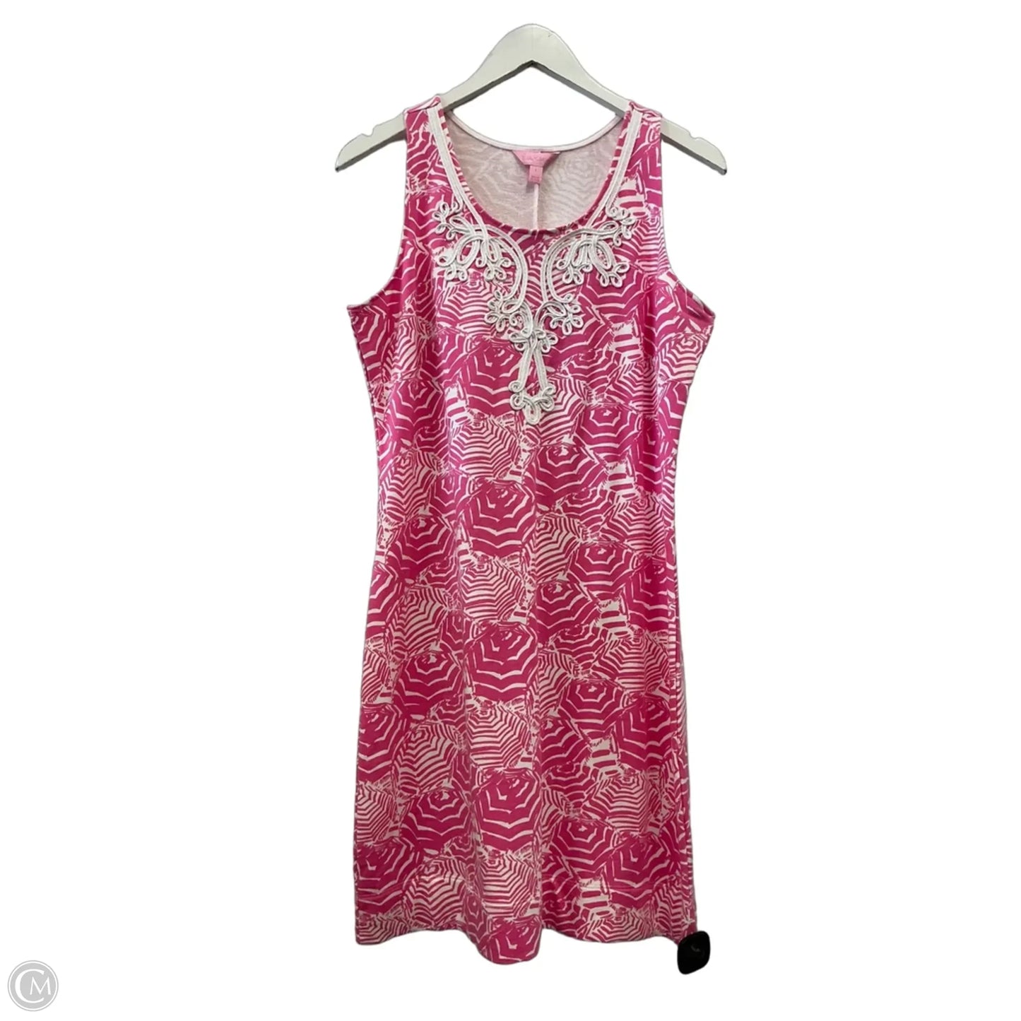 Dress Casual Midi By Lilly Pulitzer In Pink, Size: L